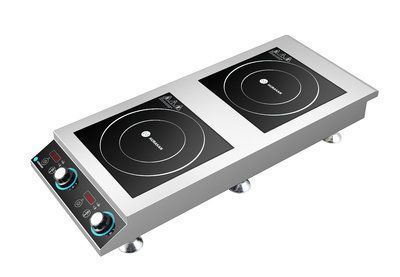 ПЛИТА ІНДУКЦІЙНА HURAKAN HKN-ICF70D2V 2-Х КОНФОРОЧНА, 7000W
