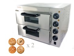 GoodFood Печь для пиццы 4+4х20 электрическая PO2