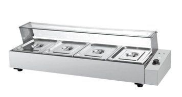 Мармит-витрина GN 1/2 х h100 мм GoodFood BM4G