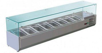 Витрина для топпинга Frosty THV 38-1800