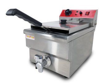 GoodFood Фритюрница электрическая профессиональная EF8 кран