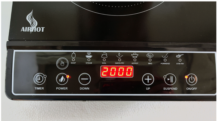 Индукционная плита AIRHOT IP2000 SLIM